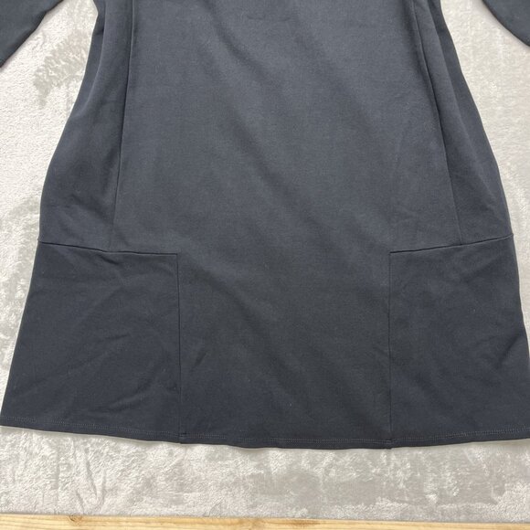 J Jill Ponte Knit Dress, Size L, 3/4 Sleeves Quiet Luxury Office Comfort Capsule - Picture 5 of 7